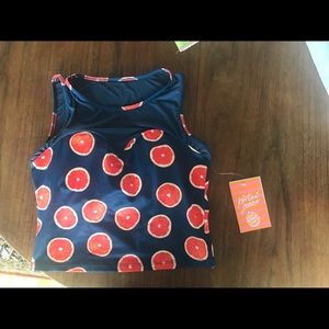 Kortni Jeane sweetheart too - oranges BNWT